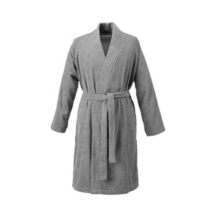 IKEA GREY ROCKÂN BATHROBE SIZE L/XL NWT UNISEX INCLUDES PAIR IKEA SLIPPERS